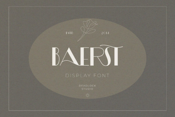 Baerst: A Bold Display Font for Modern Web Design