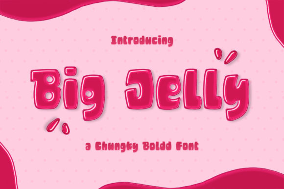 Big Jelly: A Chunky Display Font for Web Design