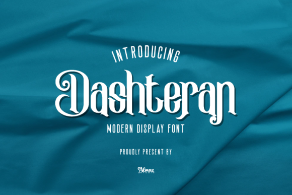 Dashteran: A Modern Display Font for Your Brand