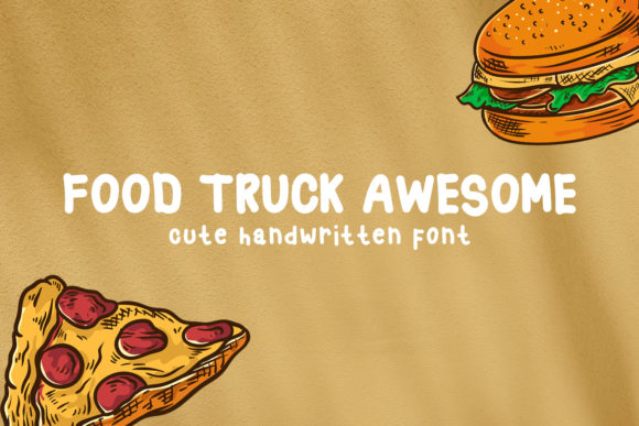 Food Truck Awesome: A Unique Display Font Review