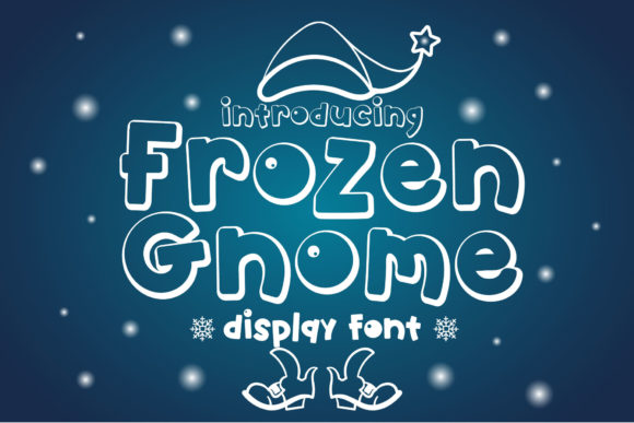 Frozen Gnome: A Playful Display Font for Web Design