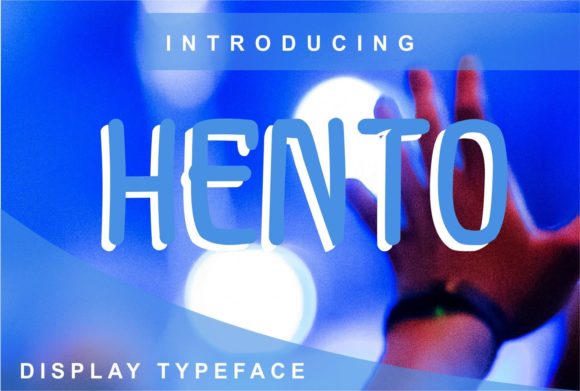 Hento: A Versatile Display Font for Editorial Design