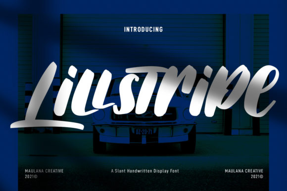 Lillstripe: A Trendy Display Font for Campaigns