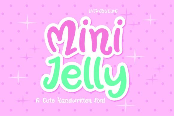 Mini Jelly: A Friendly Display Font for Editorial Design