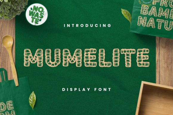 Mumelite: A Playful Display Font for Web Design