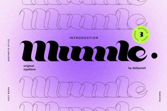 Mumle: The Trendy Display Font for Your Brand