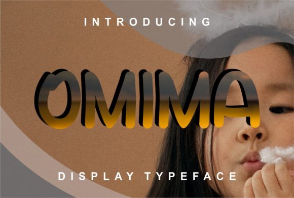 Omima: A Premium Display Font for Campaigns