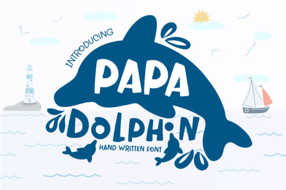 Papa Dolphin: A Friendly Display Font for Web Design