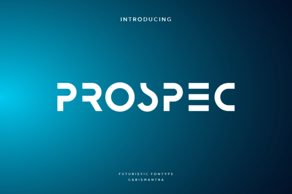 Prospec: A Modern Display Font for Bold Branding