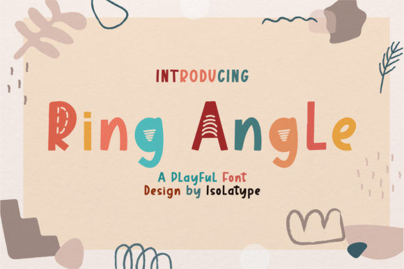 Ring Angle: A Fun Display Font for Web Design