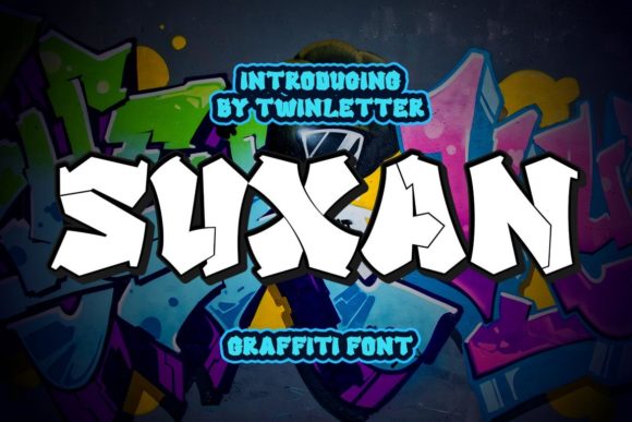 Suxan: A Bold Display Font for Urban Editorial Design