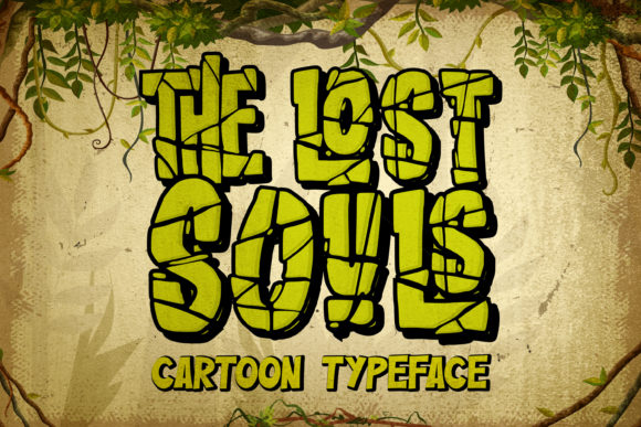 The Lost Souls: A Playful Display Font for Branding