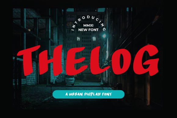Thelog: A Bold Display Font for Modern Web Design