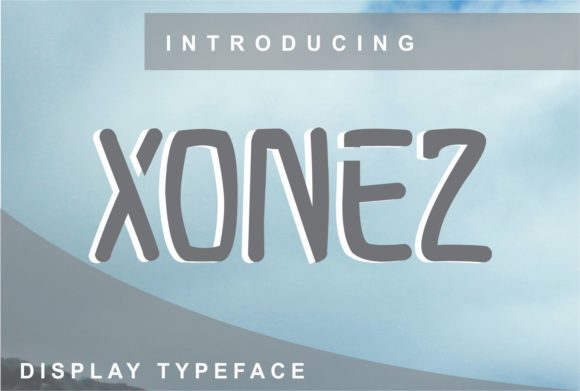 Xonez: The Trendy Display Font for Bold Marketing